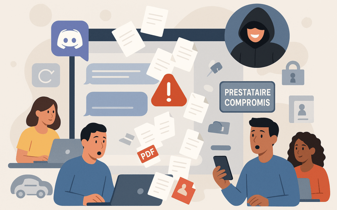Cyberattaque : Discord victime d’une fuite de données après la compromission d’un prestataire de service client